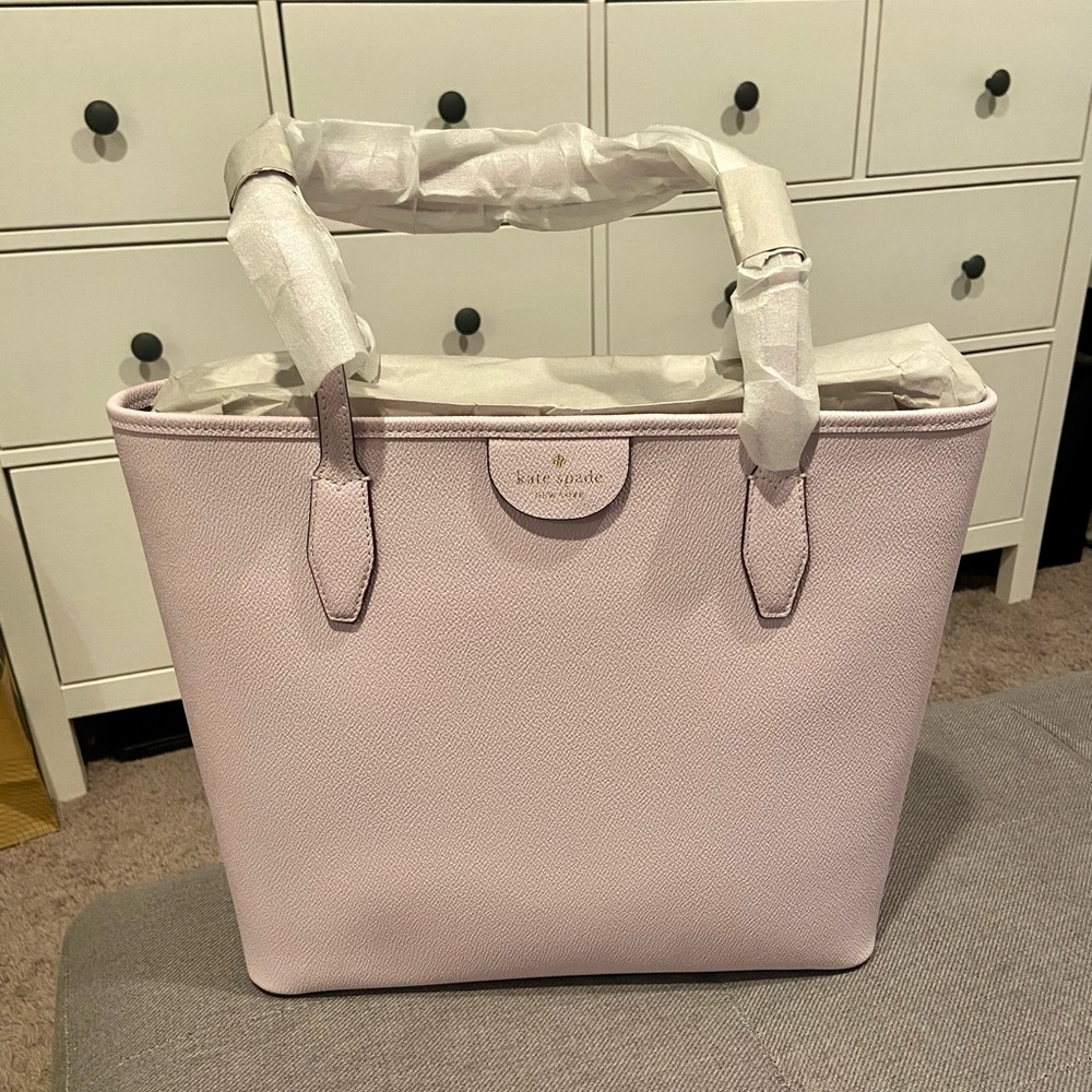 New Kate Spade Lilac purple tote